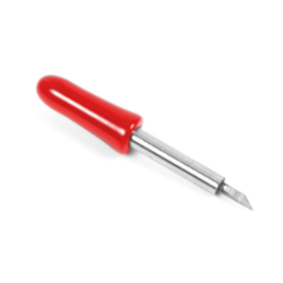 Nůž pro řezací plotry GCC a Roland  ⌀2 mm - červená čepička