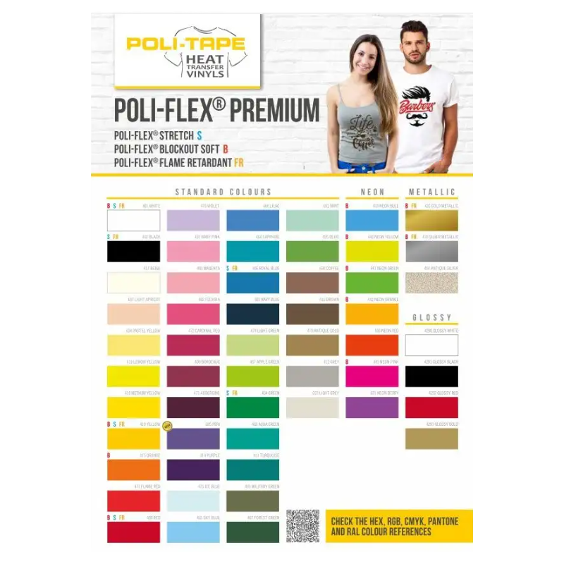 Vzorkovník POLI FLEX Premium A4