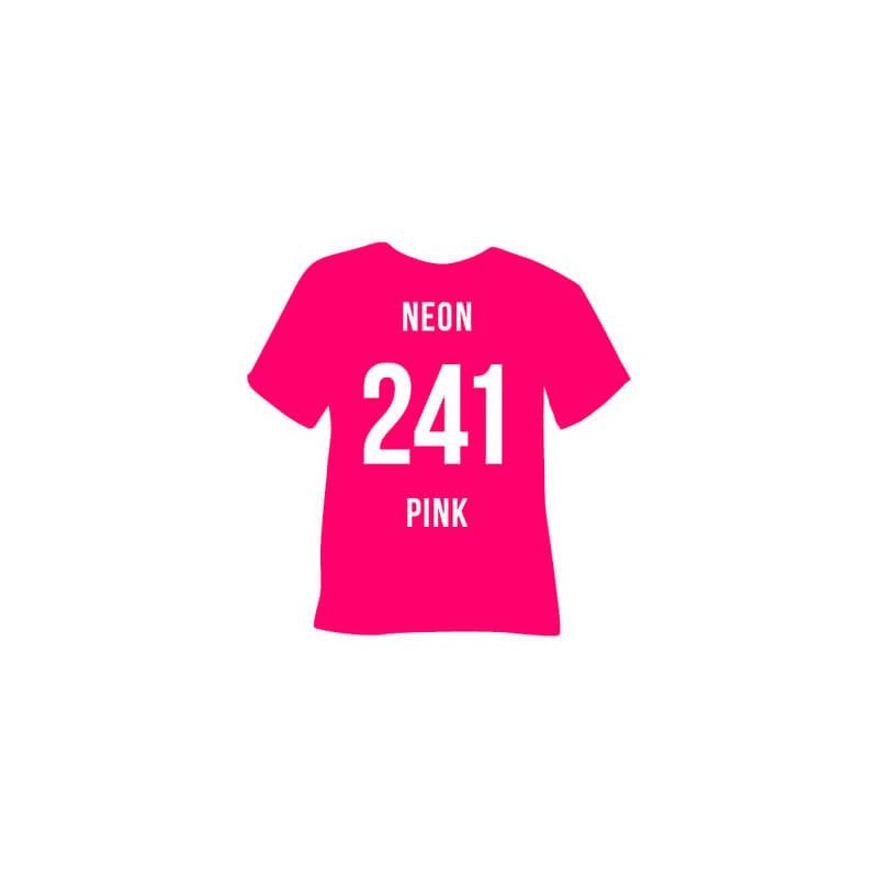 Tubitherm Flock 241 neon pink š. 0.5m