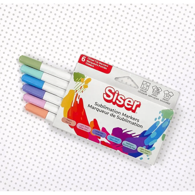 Sublimační fixy Siser pastel